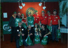 Pirmais Latvijas Kauss klubu komandām šautriņu mešanā Cēsu darts klubam 50
