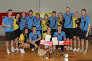 Latvijas frisbija čempionātā telpās uzvaras Salaspils un Ogres komandām