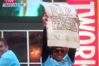 Tevess neatvainosies "Anglijas prezidentam" Fergusonam