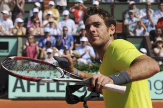 Savainotais Del Potro iekļūst 2. kārtā, Rodiks un Melcers izstājas Savainotais Del Potro iekļūst 2. kārtā, Rodiks un Melcers izstājas