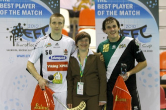 Florbola nometnē ''Exel'' - kopā ar Tero Tītu