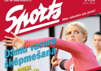 Lasi žurnāla "Sports" jaunāko numuru internetā