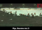 Video: 3851 hokeja līdzjutējs uz "Arēna Rīga" ledus