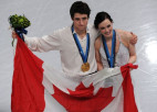 Kanādai pirmais olimpiskais zelts daiļslidošanā