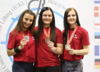 RTU absolvente izcīna Eiropas čempiones titulu svarbumbu celšanā