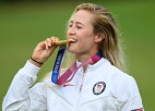 ASV zelts arī sieviešu golfā – uzvar ranga līdere Nellija Korda