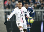PSG pārsvars pār tuvāko sekotāju "Ligue 1" sasniedz desmit punktus