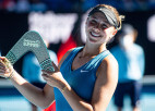 WTA sezonas pirmajā nedēļā triumfē Bārtija, Halepa un Aņisimova