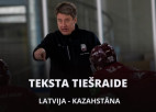 Teksta tiešraide: Latvija - Kazahstāna 5:0 (spēle noslēgusies)