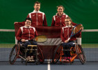 Latvijas ratiņtenisisti centīsies kvalificēties Parīzes paralimpiskajām spēlēm