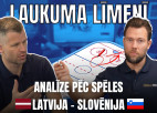 Video: "Laukuma līmenī" analizē Latvijas un Slovēnijas izlašu spēli