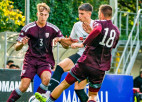 Latvijas U19 izlase divas reizes izvirzās vadībā pret austriešiem