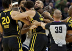 Par konflikta eskalēšanu NBA diskvalificē Dreimondu Grīnu uz piecām spēlēm