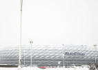 44 centimetru sniegs atceļ spēli Minhenē, ''Leipzig'' astotā uzvara sezonā