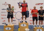 Podosinoviks Ķekavā izcīna desmito titulu pēc kārtas Latvijas čempionātā badmintonā