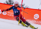 Ar triju kontinentu pārstāvju dalību Siguldā aizvadītas FIS slaloma sacensības