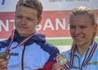Ķuze un Upītis aizstāv Latvijas čempionu titulus garajā distancē orientēšanās sportā