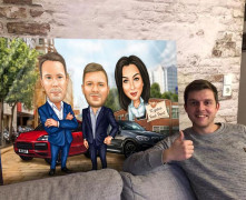 Personalizētās karikatūras – lielisks veids kā uzjautrināt draugus un paziņas
