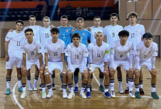 Latvijas U19 telpu futbolistiem vēl viena uzvara pār Moldovu