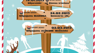 Nedēļas nogalē notiks "Sport2000" slēpošanas sprints