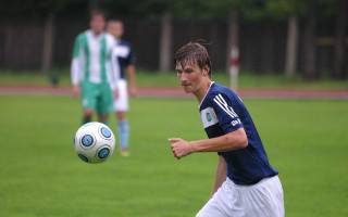 Foto: Valmiera pārspēj Rēzekni 2:1