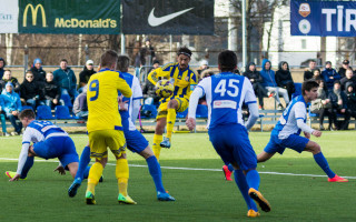 Foto: Čempione ''Ventspils'' sezonu sāk ar uzvaru pār studentiem