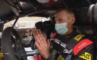 Video: Pilots pēc debijas pie WRC auto stūres: ''Šogad man seksu vairs nevajadzēs''