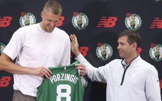 ''Celtics'' ĢM cer uz Porziņģa pilnvērtīgu atgriešanos līdz treniņnometnes sākumam