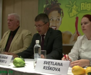 Video: Riga Food 2013 preses konferencē informē par izstādes programmu
