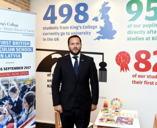 King’s College Britu skola Latvijā atklāj biroju Rīgā skolēnu uzņemšanai