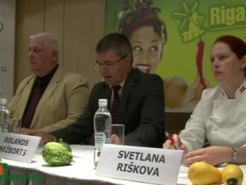 Video: Riga Food 2013 preses konferencē informē par izstādes programmu