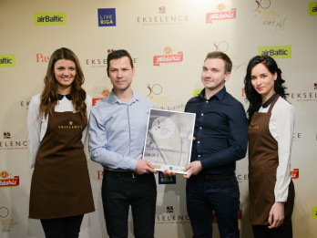 Noskaidroti Ekselence 30 labākie restorāni Latvijā 2015. gadā