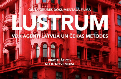 8. novembrī - pirmizrāde režisora Ginta Grūbes dokumentālajai filmai “Lustrum”