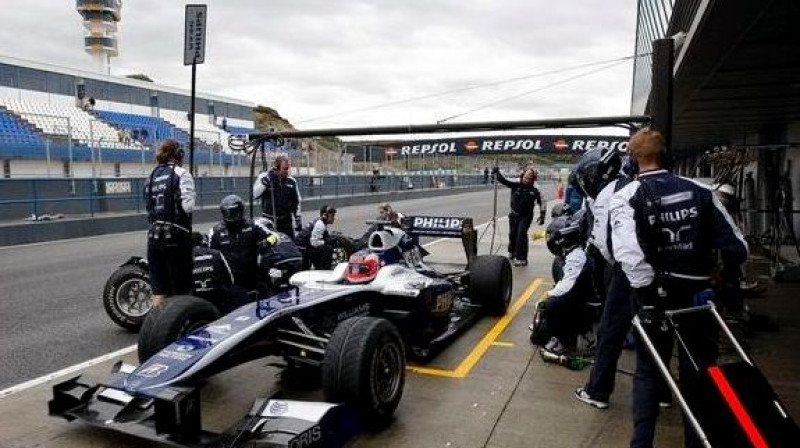 "Williams" komandas pilots Rubens Barikello
Foto: AP/Scanpix