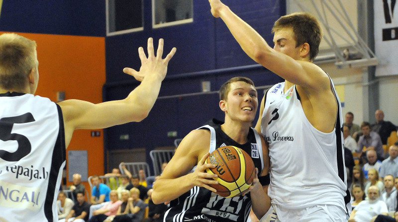 1.maijā viena no Basketbola dienas naglām būs LBL pusfināla spēle: VEF Rīga - Liepājas lauvas.
Foto: Romualds Vambuts