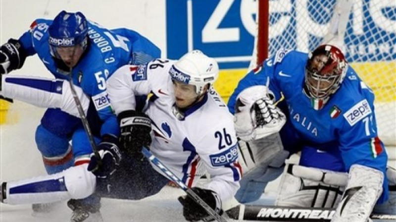 Itālija šopavasar spēlēs IIHF Pasaules čempionāta pirmajā divīzijā
Foto: Daylife.com