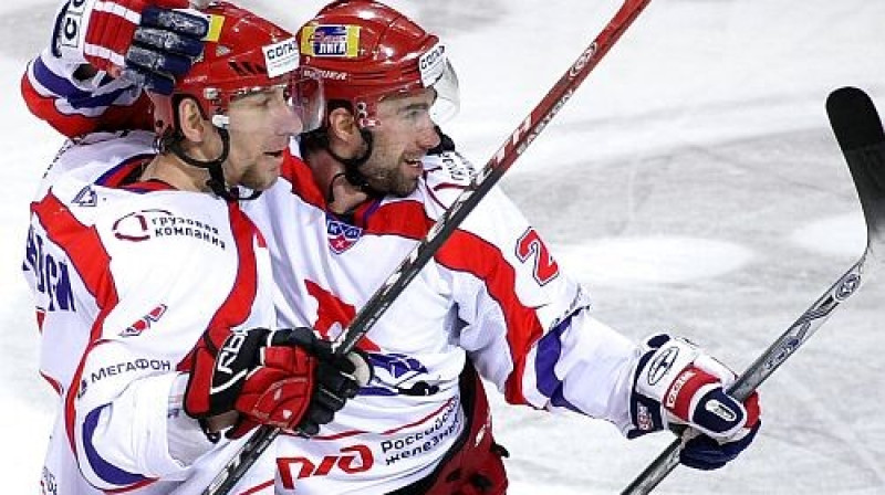 "Lokomotiv" hokejisti
Foto: RIA Novosti