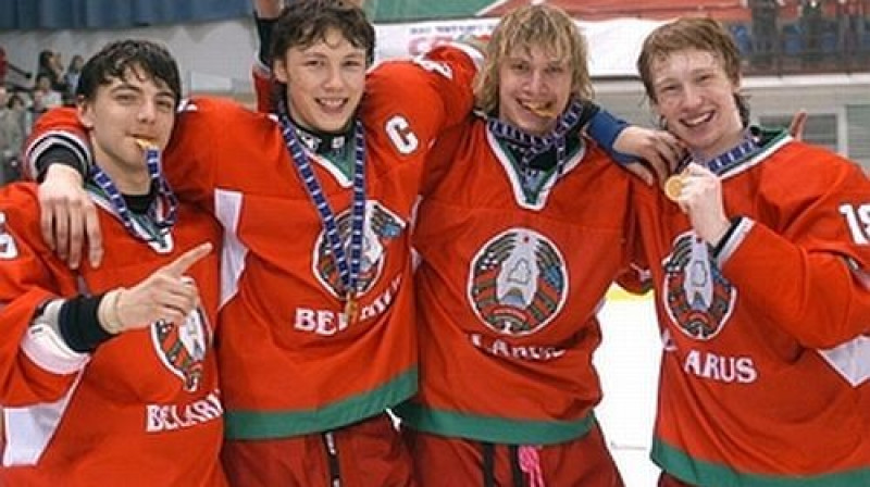 Baltkrievijas U-18 hokejisti
Foto: www.iihf.com