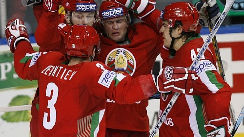 Baltkrievijas hokejisti
Foto:AFP