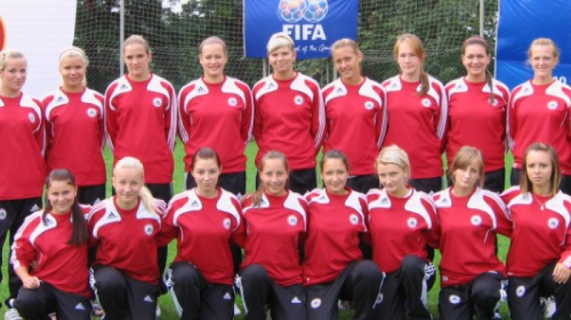 Latvijas U-19 futbolistes
Foto: LFF
