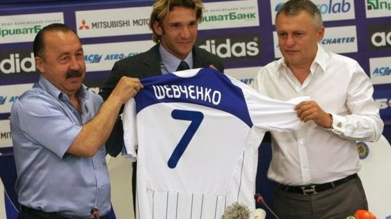 Andrijs Ševčenko ''Dynamo'' spēlēs ar 7.numuru
Foto: RIA Novosti