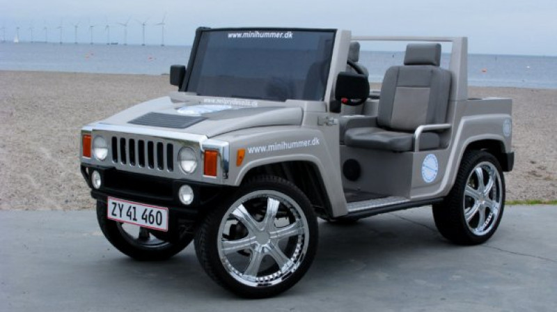 Elektromobilis "Mini Hummer"