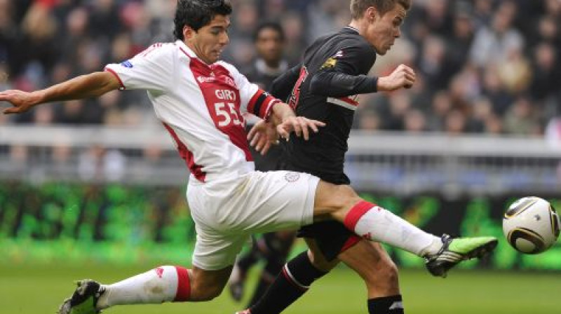 Epizode no ''Ajax'' - ''AZ Alkmaar'' mača
Foto: AFP/Scanpix