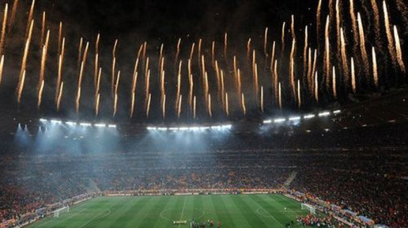 "Soccer City" stadions Johannesburgā
Foto: Sports Inc/Press/Scanpix