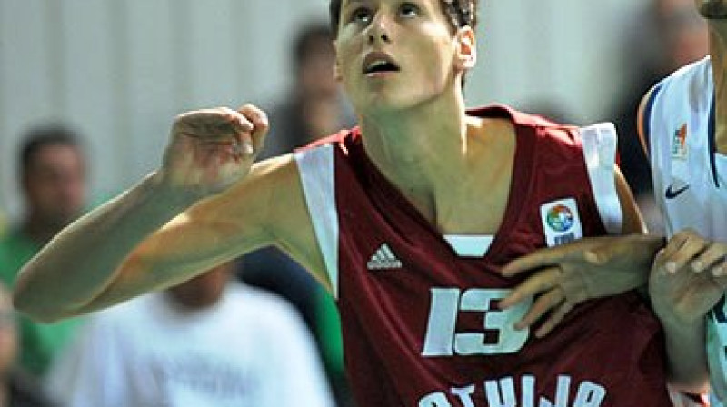 Artūrs Lūsis BS "Rīga" vienībai palīdzēja ar 15 punktiem izcīnīt uzvaru Valmierā
Foto: FIBA-Europe