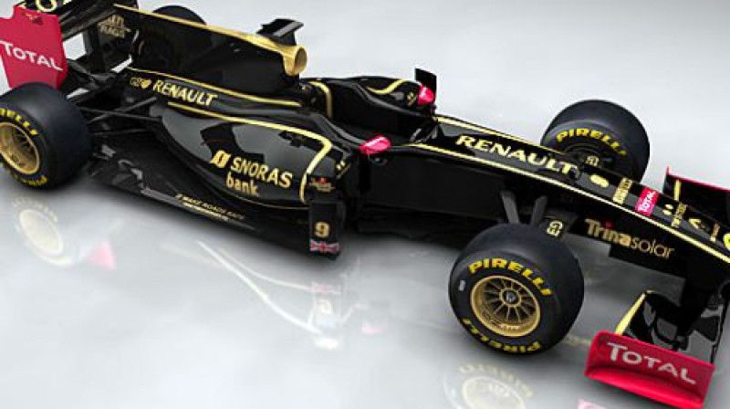 ''Lotus Renault GP'' komandas formula 2011. gada sezonā
Foto: www.autosport.com