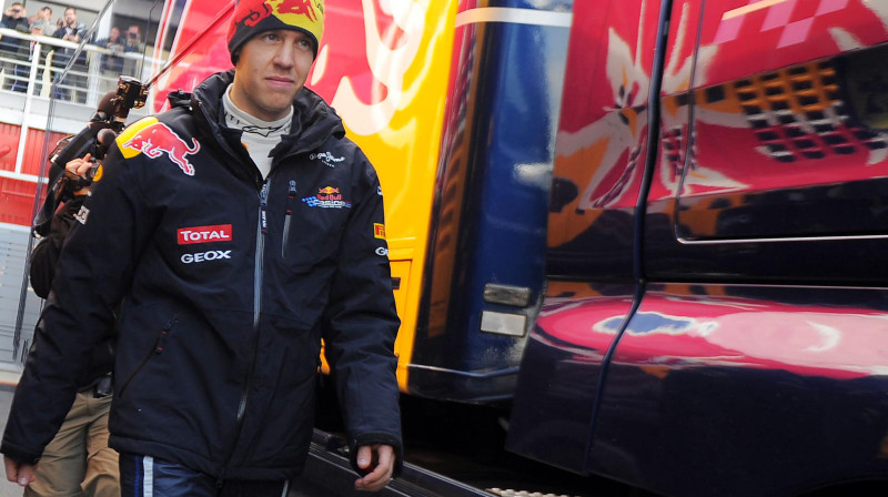 Sebastjans Fetels līdz 2014. gada beigām no "Red Bull" saņems vairāk par 60 miljoniem USD
FOTO: "AFP/Scanpix"