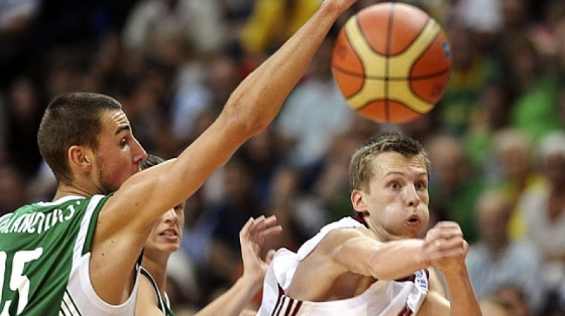 Vai Kaspars Vecvagars būs mūsu nākotnes zvaigzne?
Foto: Robertas Dackus, FIBA Europe