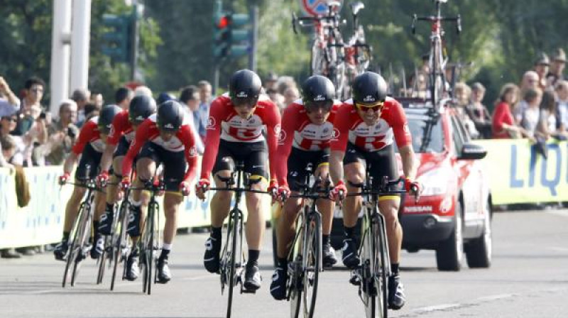 "RadioShack" riteņbraucēji
Foto: Roberto Bettini / cyclingnews.com