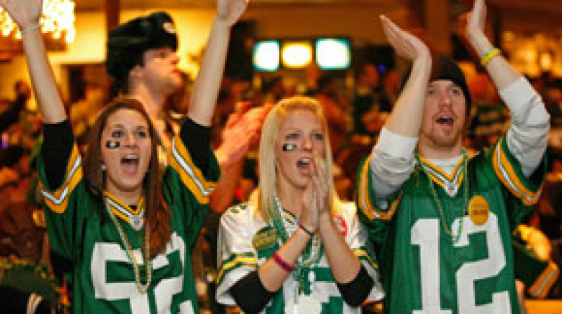 Grīnbejas "Packers" līdzjutēji
Foto: AP/Scanpix
